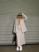 Carica l'immagine nel visualizzatore di Gallery, Glamorous- Blazer oversize grigio