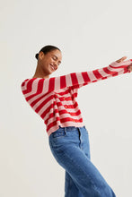 Carica l'immagine nel visualizzatore di Gallery, Compania Fantastica- Maglia Cardigan righe
